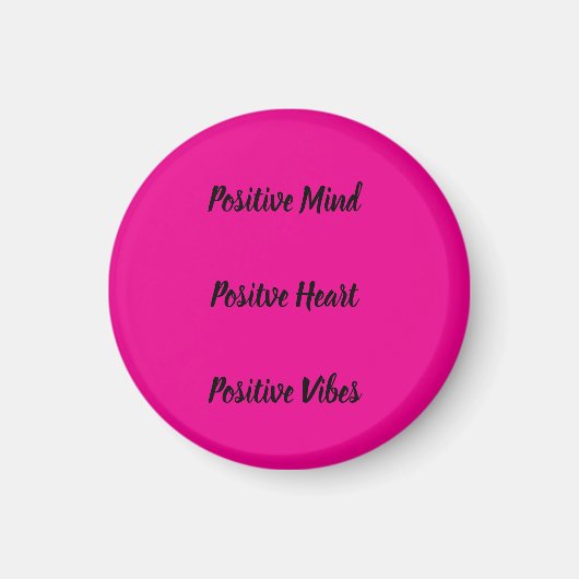 Aimant Citation Positive (Devant)