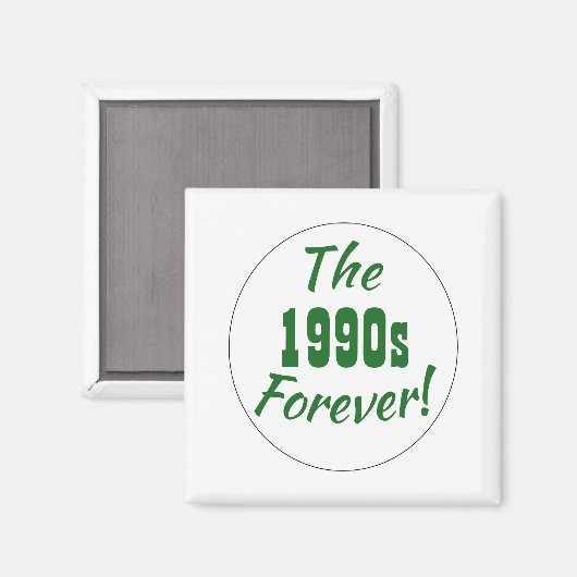 Aimant Citation Rétro 1990 (Recto/Verso)