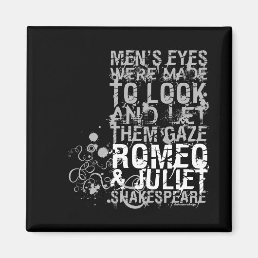 Aimant Citation Romeo & Juliet Men (Devant)