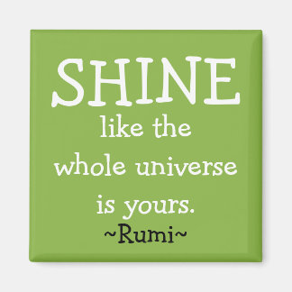 Aimant Citation Rumi Motivationnelle