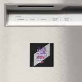 Aimant Citation sarcastique de serpents pourpres et noirs (In Situ (Lave-vaisselle))