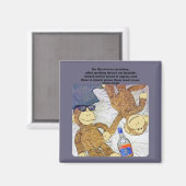 Aimant citation singe (Recto/Verso)