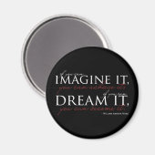 Aimant Citation William Ward Imagine (Recto/Verso)