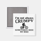 Aimant citations amusantes à vélo (Recto/Verso)