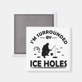 Aimant citations amusantes sur les amateurs de pêche à la (Recto/Verso)