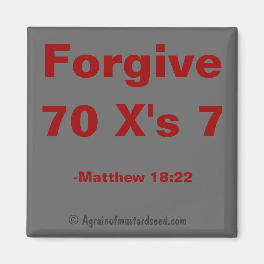 Aimant Citations bibliques (Devant)