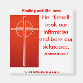 Aimant Citations bibliques (Devant)