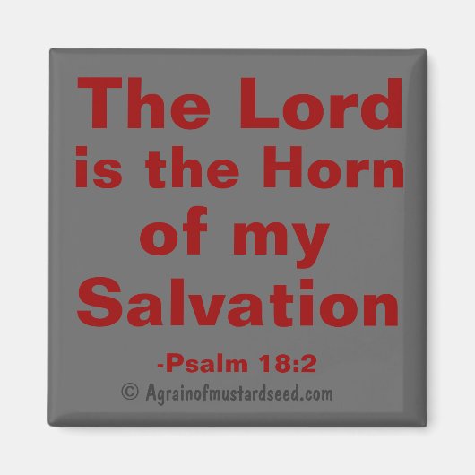 Aimant Citations bibliques (Devant)