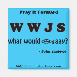 Aimant Citations bibliques Agrainofmustardseed.com