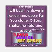 Aimant Citations chrétiennes (Devant)