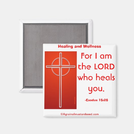 Aimant Citations chrétiennes (Recto/Verso)