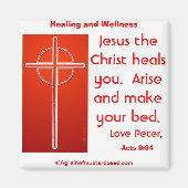 Aimant Citations chrétiennes (Devant)