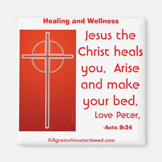 Aimant Citations chrétiennes (Devant)