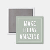 Aimant Citations d'affirmations motivationnelles inspiran (Recto/Verso)