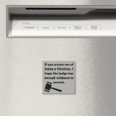 Aimant Citations de Chrétiens Condamnés Accusés (In Situ (Lave-vaisselle))