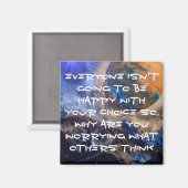 Aimant Citations d'Inspiration SUPERNOVA VIRTUE GALAXY (Recto/Verso)