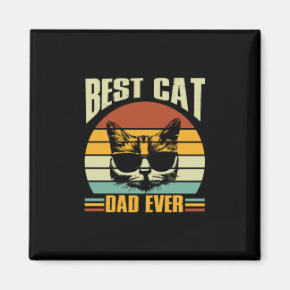 Aimant Citations grand-père | Meilleur papa de chat