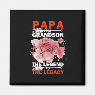 Aimant Citations grand-père   Papa Et Grandson