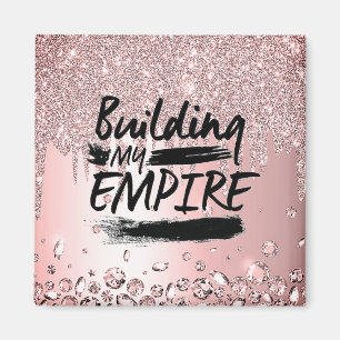 Aimant Citations motivationnelles pour Girl Bosses Femme