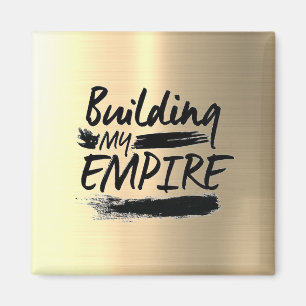 Aimant Citations motivationnelles pour Girl Bosses Femme