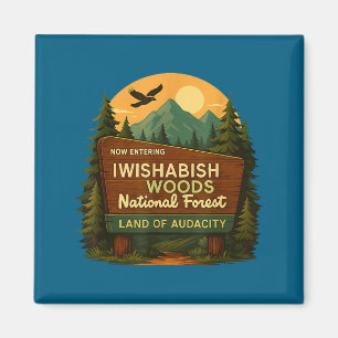 Aimant Citations Nationales Bois Forêt Iwishabish Terre H