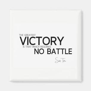 Aimant CITATIONS : Sun Tzu : La plus grande victoire