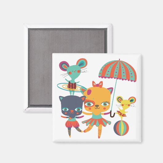 Aimant Cités de cirque (Recto/Verso)