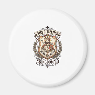 Aimant Citoyenneté de Jésus Royaume ID Citoyenneté de Jés