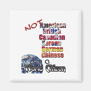 Aimant Citoyens du monde