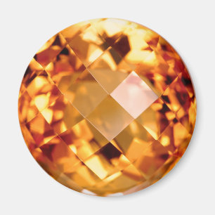 Aimant Citrine orange
