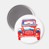 Aimant Citroen 2CV 2 (Recto/Verso)