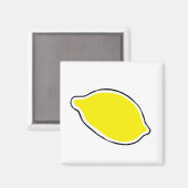 Aimant Citron (Recto/Verso)