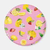 Aimant Citron & Fraise 1 (Devant)