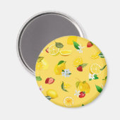 Aimant Citron & Fraise 3 (Recto/Verso)