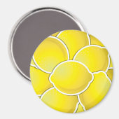 Aimant Citron funky (Recto/Verso)