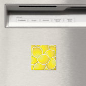Aimant Citron funky (In Situ (Lave-vaisselle))
