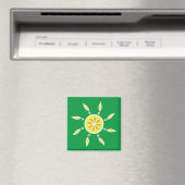 Aimant Citron soleil frais (In Situ (Lave-vaisselle))