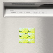 Aimant Citron vert jaune simple ajouter un nom minimal pe (In Situ (Lave-vaisselle))