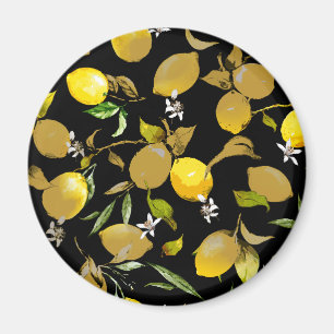Aimant Citrons aquarelle 31
