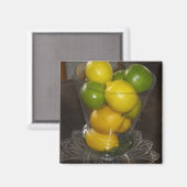 Aimant Citrons et limes (Recto/Verso)