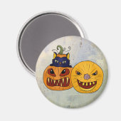 Aimant Citrouille (Recto/Verso)