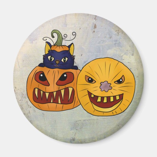 Aimant Citrouille (Devant)