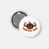 Aimant Citrouille de fer  (Recto/Verso)