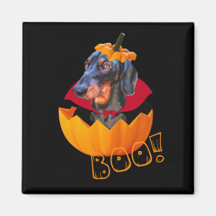 Aimant Citrouille de saucisse d'Halloween