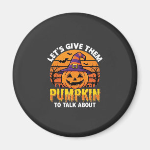 Aimant Citrouille drôle Pun Halloween Design2 (1)_1