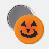 Aimant Citrouille Jack-o-Lantern (Recto/Verso)