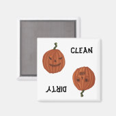 Aimant Citrouille Lave-vaisselle Personnaliser magnétique (Recto/Verso)