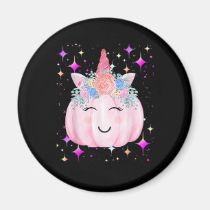 Aimant Citrouille Licorne Mignonne Halloween Filles Enfan