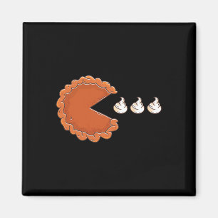Aimant Citrouille Pie Manger Crème Whiam Thanksgiving Day