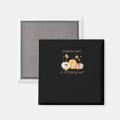 Aimant Citrouille Spice & Tout Nice meme Slogan (Recto/Verso)